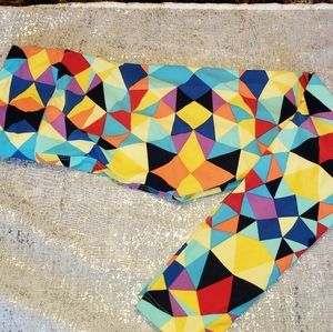 Lularoe Leggings  ONE Size multycolor